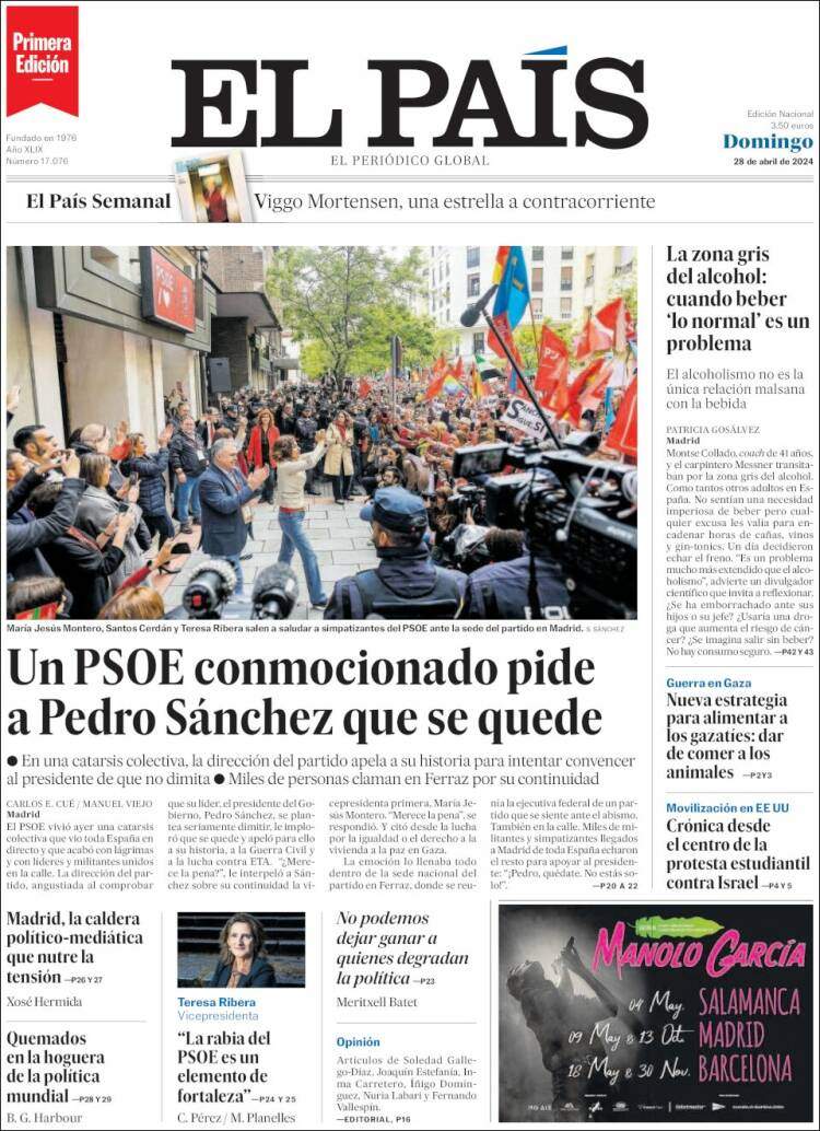'El País' 28