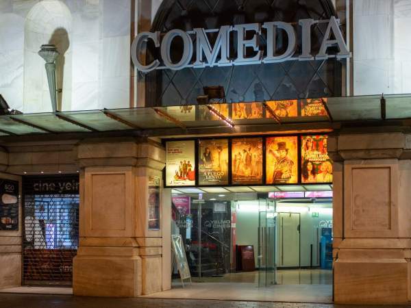 EuropaPress 5687751 fachada cine comedia antes ultima proyeccion 14 enero 2024 barcelona