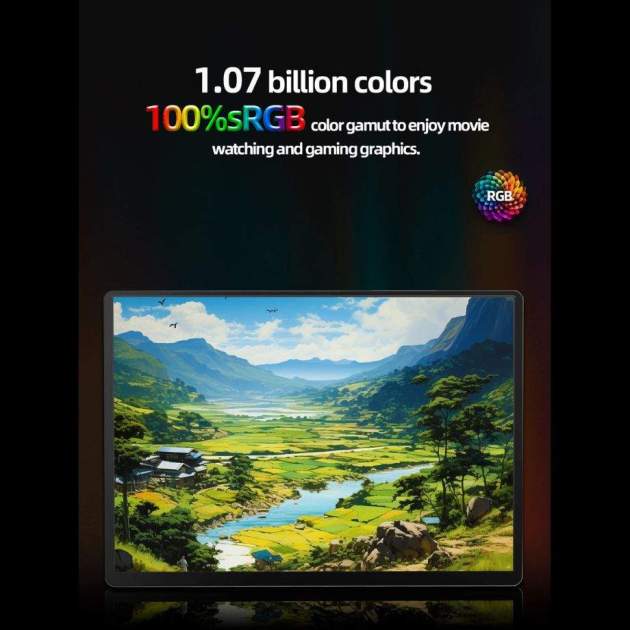 1,07 bilions de colors per gaudir dels teus jocs i películas